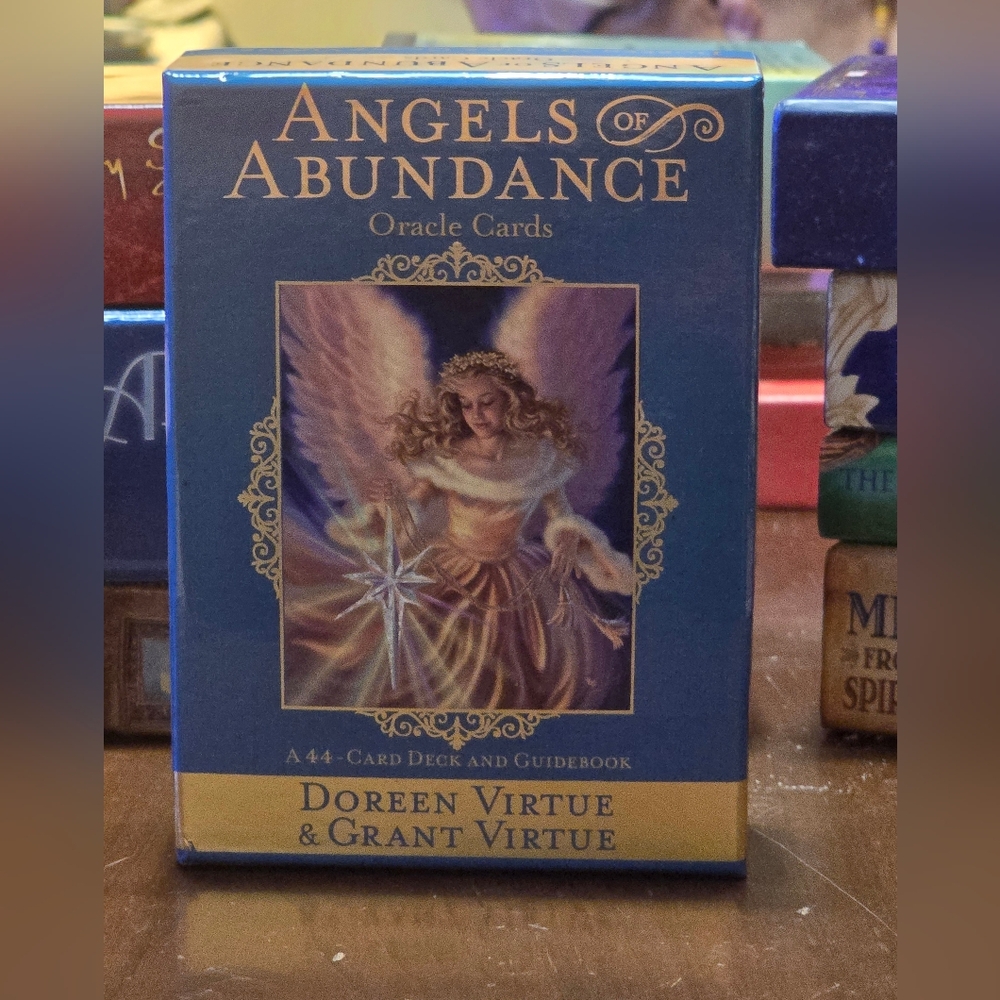 Angels Of Abundance Oracle Cards Doreen Virtue 44 Card Oracle Deck